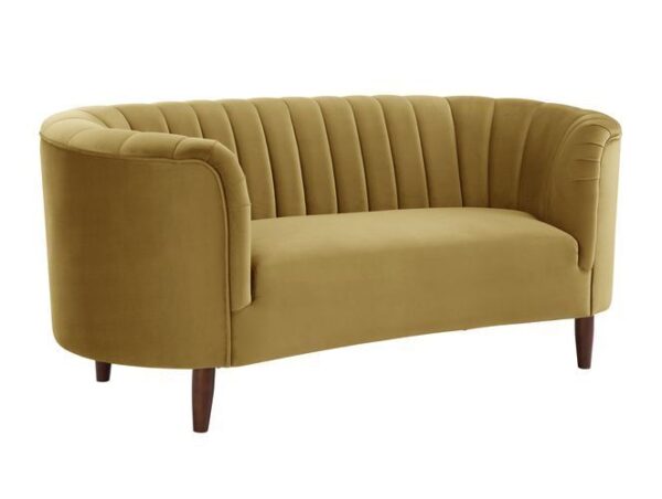 Olive Yellow Millephri Loveseat by ACME 9