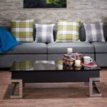 Black& Chrome Calnan Coffee Table by ACME 13