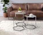 Simno Nesting Table Set by ACME Luxury Coffee Tables Mobilia Cleopatra 11 Simno Nesting Table Set by ACME 11