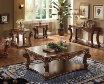 Vendome Rectangular Coffee Table in Cherry Finish 82000 by ACME