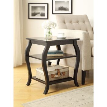 Black Becci End Table by ACME