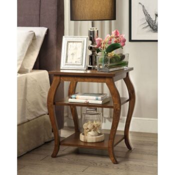 Walnut Becci End Table by ACME