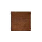 Walnut Becci End Table by ACME End Tables Mobilia Cleopatra 14 Walnut Becci End Table by ACME 14
