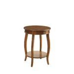 Alysa Walnut End Table by ACME End Tables Mobilia Cleopatra 16 Alysa Walnut End Table by ACME 16