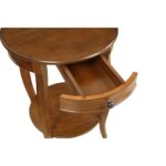 Alysa Walnut End Table by ACME End Tables Mobilia Cleopatra 19 Alysa Walnut End Table by ACME 19
