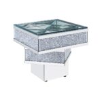 Noralie End Table With Stacked Platform Shape by ACME End Tables Mobilia Cleopatra 12 Noralie End Table With Stacked Platform Shape by ACME 12