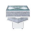 Noralie End Table With Stacked Platform Shape by ACME End Tables Mobilia Cleopatra 13 Noralie End Table With Stacked Platform Shape by ACME 13