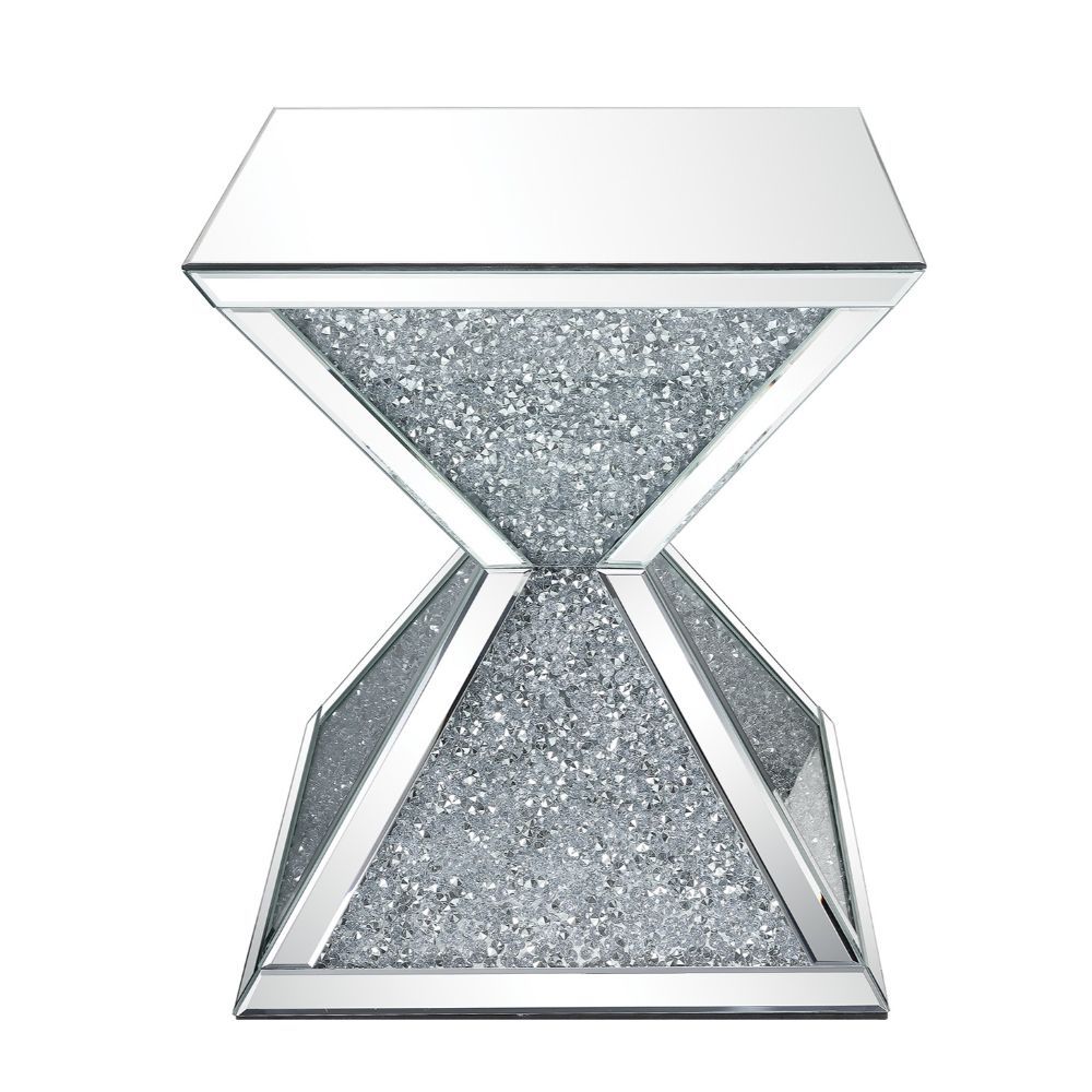 Noralie End Table With 2 Pyramids Shape by ACME
