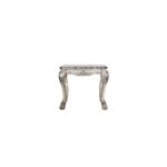 Vintage Bone White Finish Dresden End Table 88172 by ACME End Tables Mobilia Cleopatra 10 Vintage Bone White Finish Dresden End Table 88172 by ACME 10