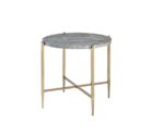 Tainte End Table by ACME End Tables Mobilia Cleopatra 7 Tainte End Table by ACME 7