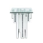 Noralie End Table With Pedestal Base with Faux Diamond by ACME 8