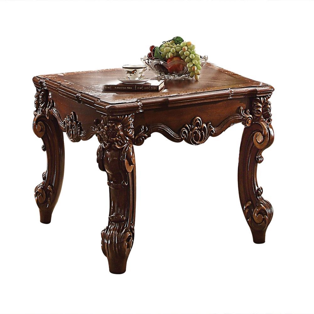 Vendome II End Table in Cherry Finish 83131 by ACME