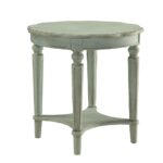 Antique Green Fordon End Table by ACME End Tables Mobilia Cleopatra 14 Antique Green Fordon End Table by ACME 14