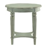 Antique Green Fordon End Table by ACME End Tables Mobilia Cleopatra 15 Antique Green Fordon End Table by ACME 15
