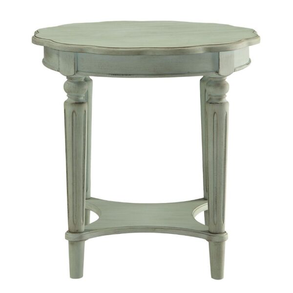 Antique Green Fordon End Table by ACME - Image 3
