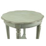 Antique Green Fordon End Table by ACME End Tables Mobilia Cleopatra 16 Antique Green Fordon End Table by ACME 16