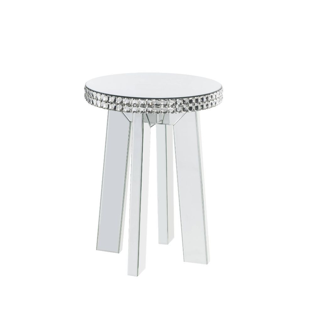 Lotus Round End Table by ACME