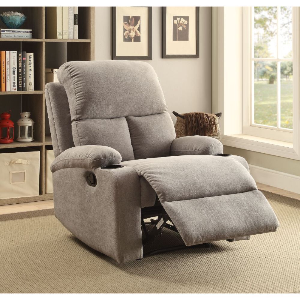 Gray Rosia Recliner by ACME