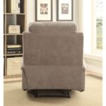 Gray Rosia Recliner by ACME Luxury Living Room Furniture Mobilia Cleopatra 14 Gray Rosia Recliner by ACME 14