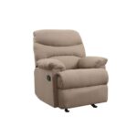 Light Brown Arcadia Motion Recliner 00627 by ACME Recliners Mobilia Cleopatra 19 Light Brown Arcadia Motion Recliner 00627 by ACME 19