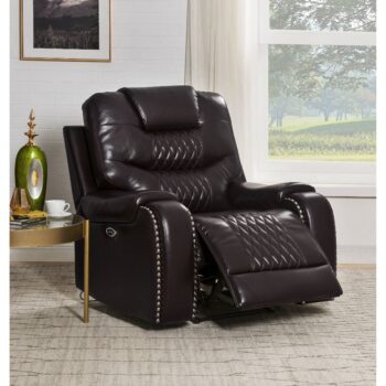 Brown Braylon Power Recliner by ACME