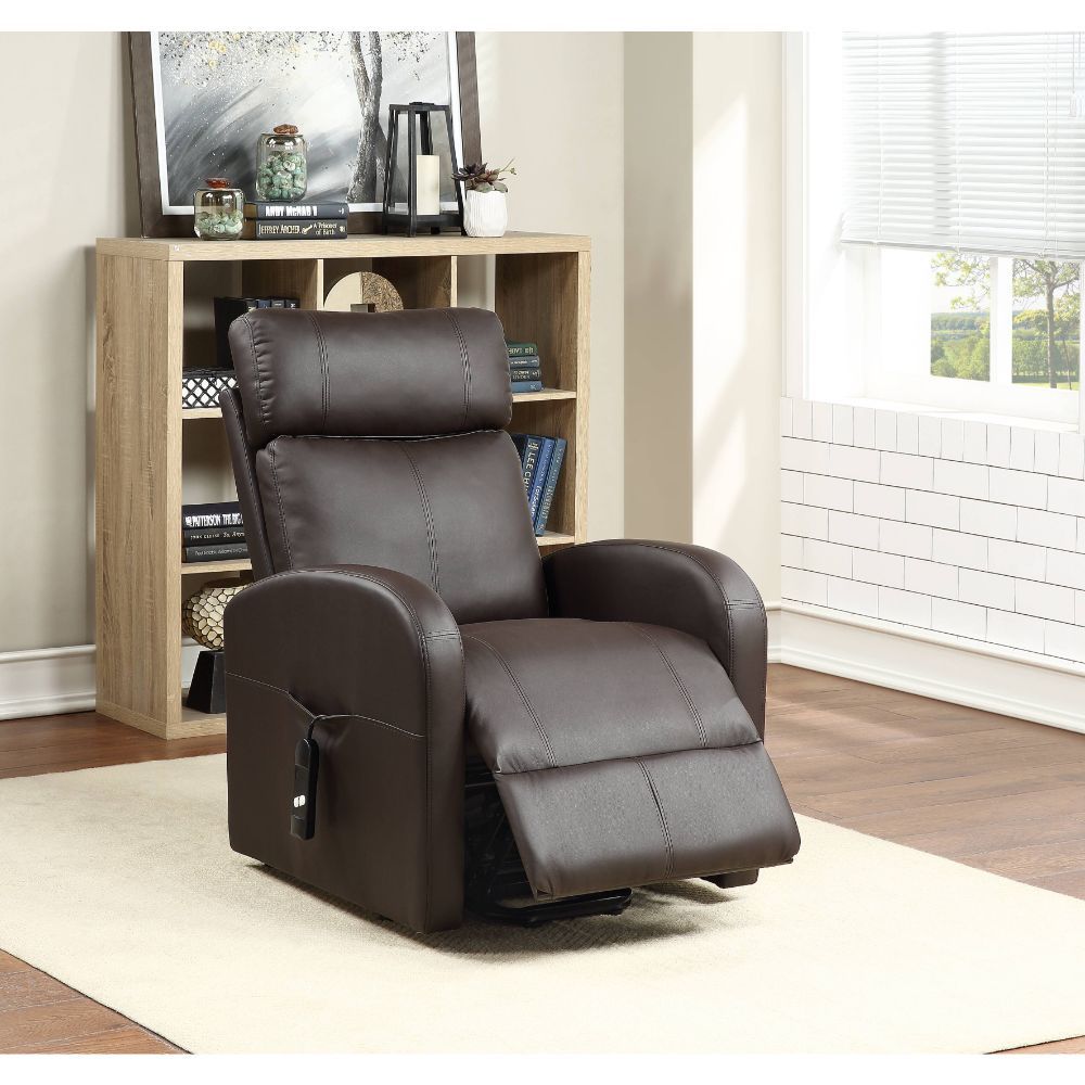 Brown Ricardo Recliner by ACME 10
