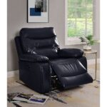 Navy Leather Aashi Motion Recliner 55372 by ACME Recliners Mobilia Cleopatra 13 Navy Leather Aashi Motion Recliner 55372 by ACME 13