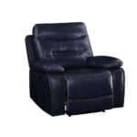 Navy Leather Aashi Motion Recliner 55372 by ACME Recliners Mobilia Cleopatra 14 Navy Leather Aashi Motion Recliner 55372 by ACME 14