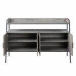 Samiya TV Stand by ACME Luxury Living Room Furniture Mobilia Cleopatra 40 Samiya TV Stand by ACME 40