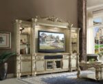 Vendome II Entertainment Center in Gold Patina Finish 91310 by ACME 7