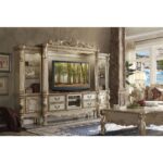 Gold Patina Dresden Entertainment Center 91330 by ACME 13