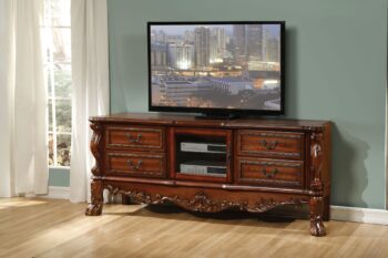 Cherry Oak Dresden TV Stand 91338 by ACME