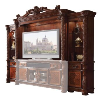 Vendome II Entertainment Center in Cherry Finish 91315 by ACME