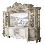 Bone White Versailles Entertainment Center 91320 by ACME 8
