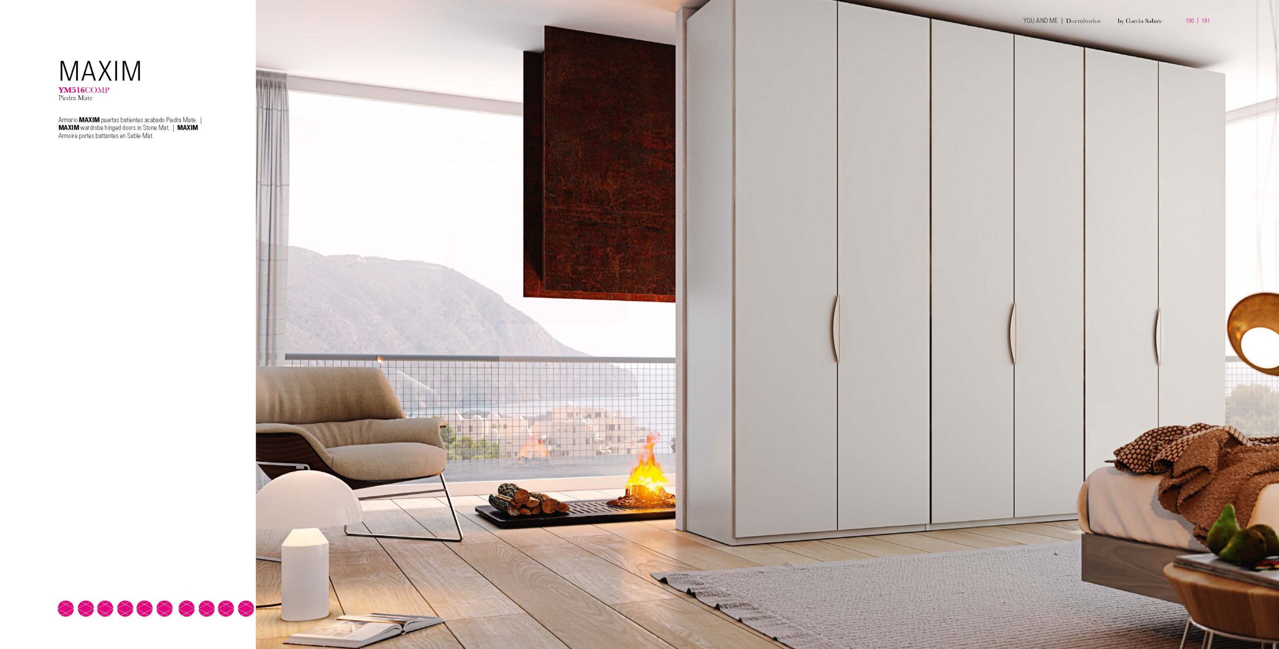 Piedra Mate YM516 Wardrobe i24796 By ESF Furniture