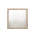 Natural Miquell Mirror 28044 by ACME Luxury Bedroom Dressers & Mirrors Mobilia Cleopatra 10 Natural Miquell Mirror 28044 by ACME 10