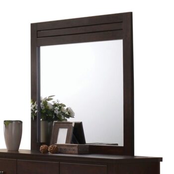 Mahogany Panang Mirror 23374 by ACME