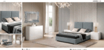 400 Carmina Modern Bedroom with Storage p12506 By ESF Furniture 8