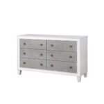 Rustic Gray Katia Dresser BD00663 by ACME Luxury Bedroom Dressers & Mirrors Mobilia Cleopatra 14 Rustic Gray Katia Dresser BD00663 by ACME 14