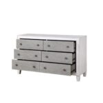 Rustic Gray Katia Dresser BD00663 by ACME Luxury Bedroom Dressers & Mirrors Mobilia Cleopatra 15 Rustic Gray Katia Dresser BD00663 by ACME 15