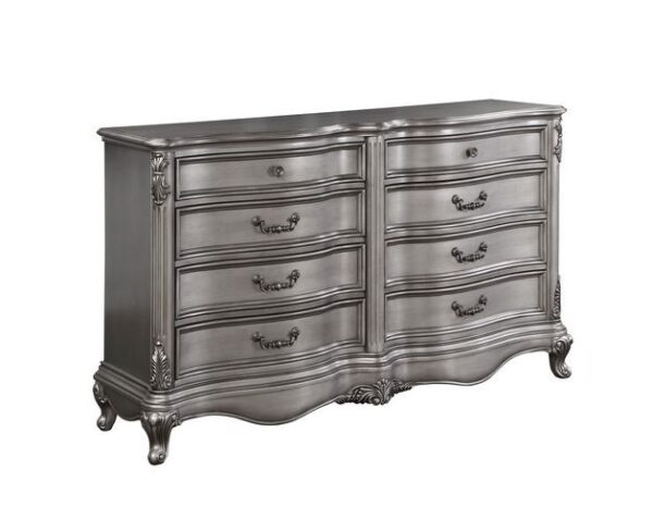 Antique Platinum Finish Ausonia Dresser BD00606 by ACME 7