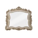 Golden Ivory Finish Gorsedd Vanity Desk 90740 by ACME 20
