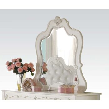 Pearl White Edalene Mirror 30513 by ACME