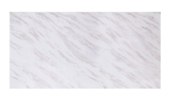 White Printed Faux Marble Zander Dining Table 68250 by ACME - Image 3