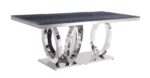 Nasir Dining Table by ACME Dining Room Furniture Mobilia Cleopatra 9 Nasir Dining Table by ACME 9