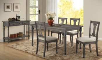 Weathered Gray Wallace Dining Table 71435 by ACME