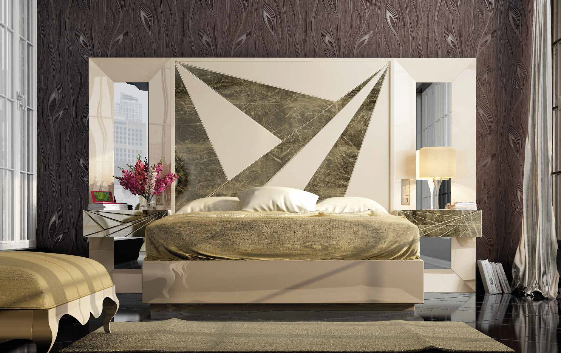 DOR 27 Bedroom Set p10718 By ESF Furniture