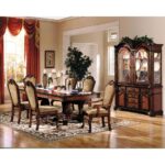 Rectangular Double Pedestal Chateau De Ville Dining Table by ACME Dining Room Furniture Mobilia Cleopatra 10 Rectangular Double Pedestal Chateau De Ville Dining Table by ACME 10