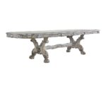 Vintage Bone White Finish Dresden Dining Table 68170 by ACME Dining Room Furniture Mobilia Cleopatra 8 Vintage Bone White Finish Dresden Dining Table 68170 by ACME 8