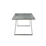 Aluminum Kaylia Dining Table 70105 by ACME Luxury Dining Tables Mobilia Cleopatra 16 Aluminum Kaylia Dining Table 70105 by ACME 16